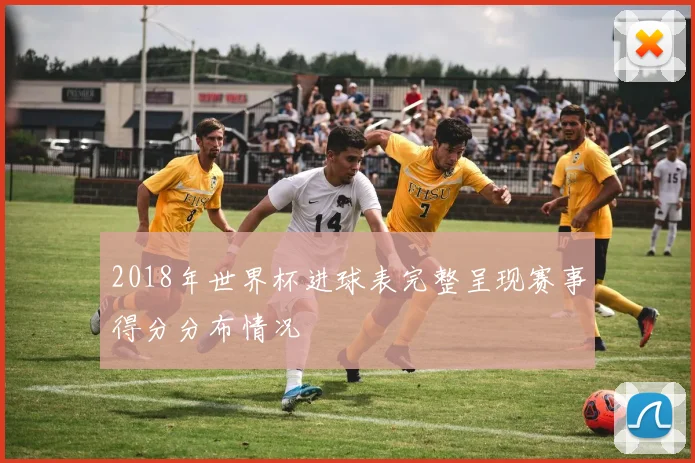 2018年世界杯进球表完整呈现赛事得分分布情况
